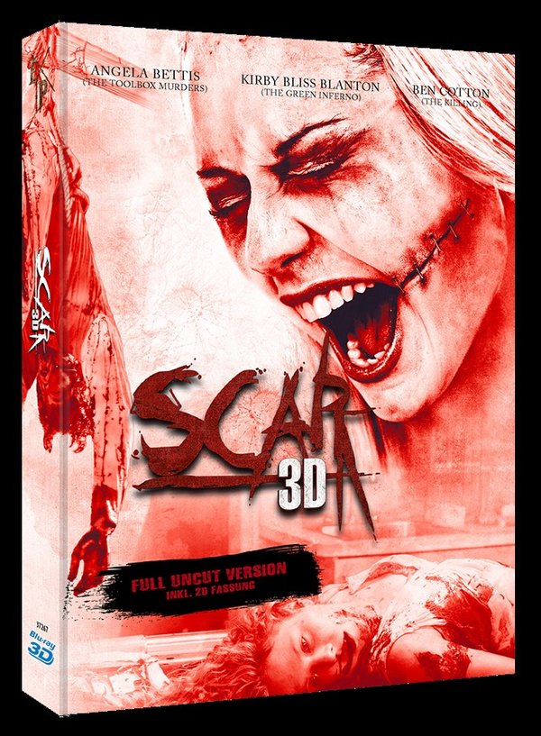 Scar 3D - Uncut Mediabook Edition  (3D/2D blu-ray) (A)
