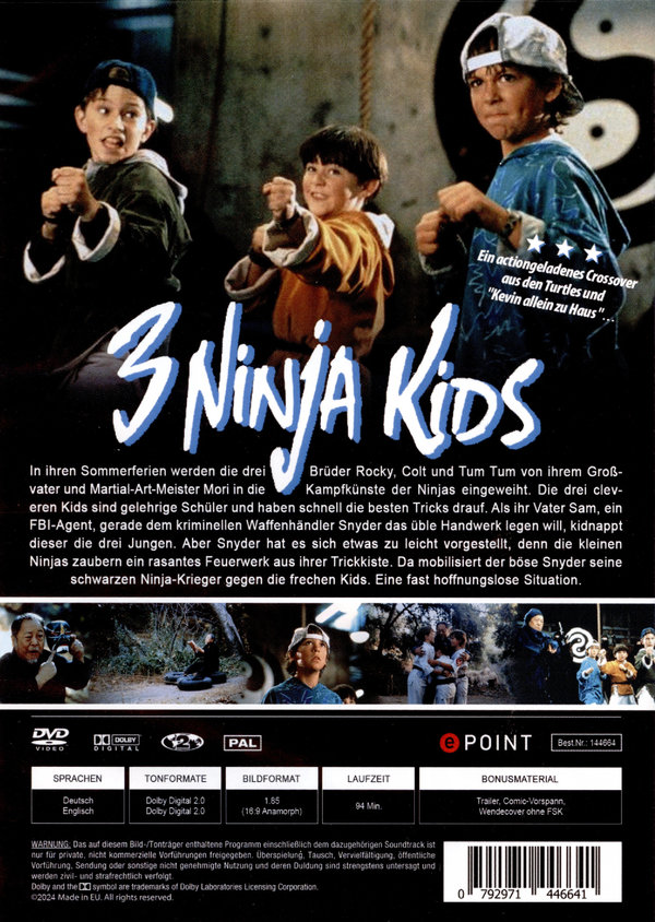 3 Ninja Kids  (DVD)
