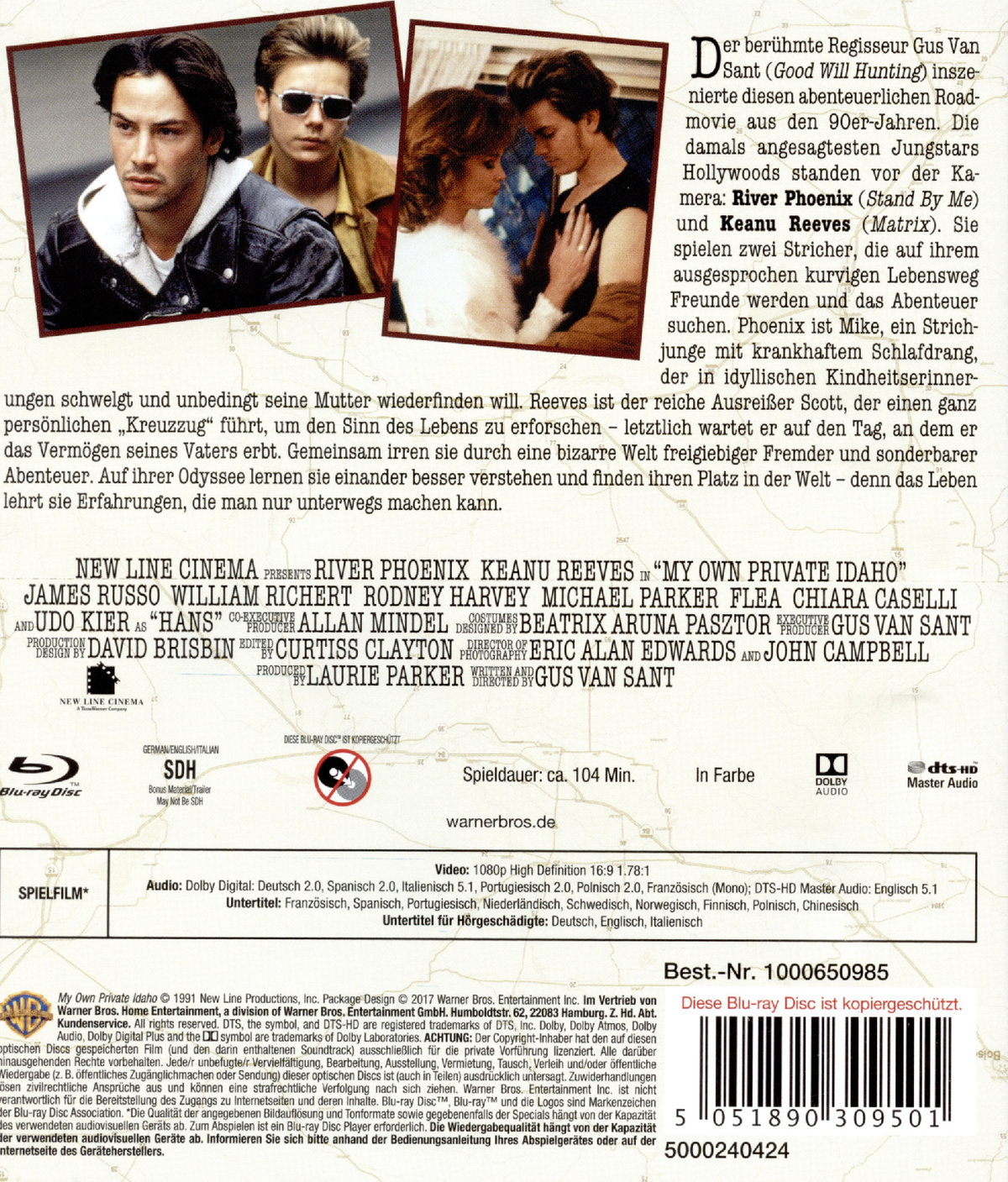 My Private Idaho (blu-ray)