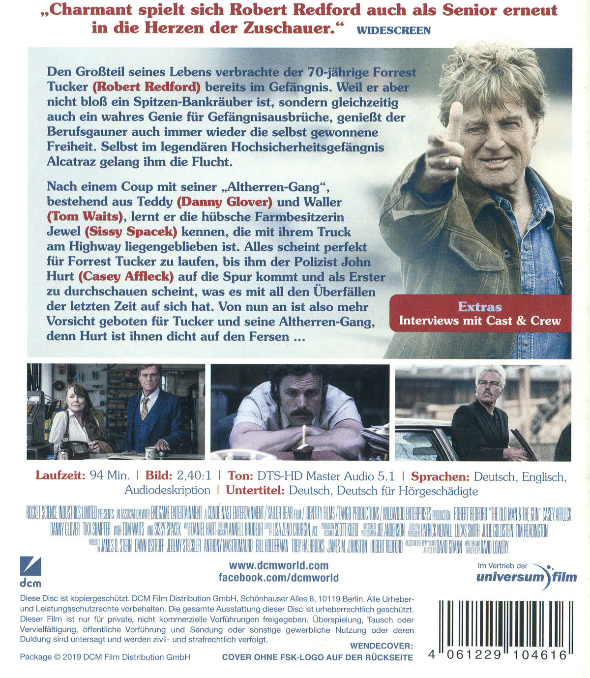 Ein Gauner & Gentleman (blu-ray)