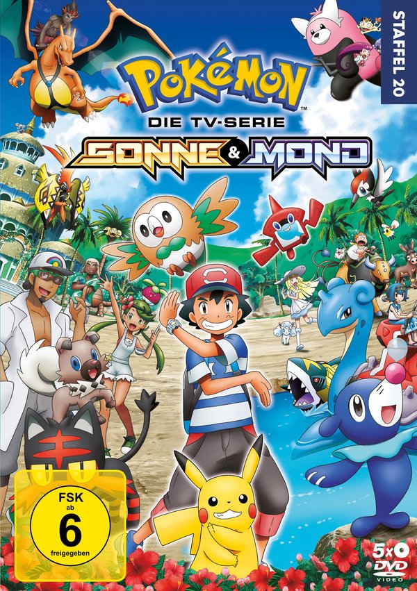 Pokémon - Die TV-Serie: Sonne und Mond - Staffel 20  [5 DVDs]  (DVD)