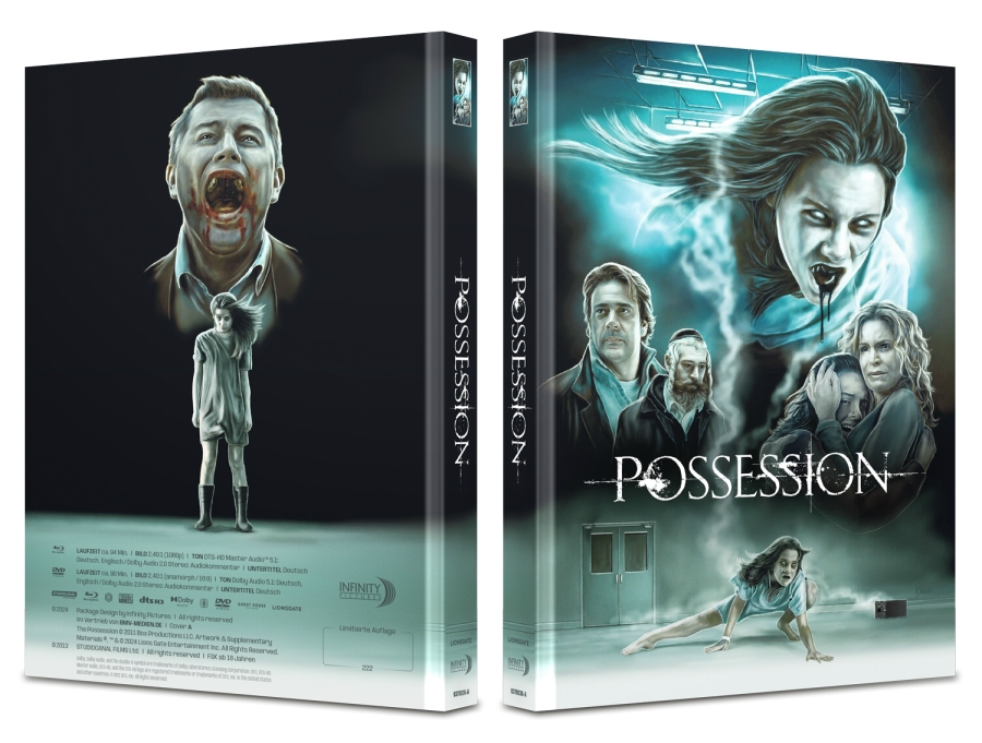 Possession - Das Dunkle in Dir - Uncut Mediabook Edition  (DVD+blu-ray) (A)