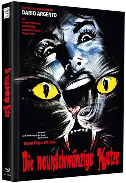 Neunschwänzige Katze, Die - Uncut Mediabook Edition  (DVD+blu-ray) (E)