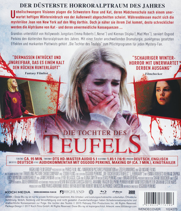 Tochter des Teufels, Die (blu-ray)