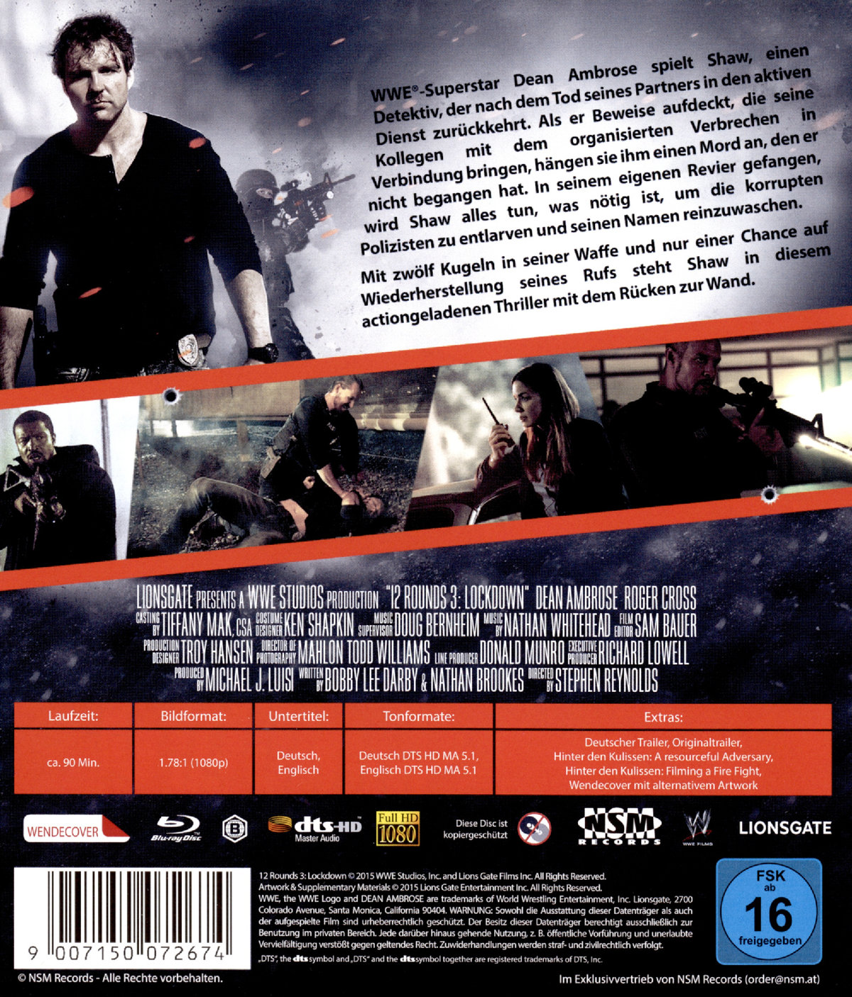 Zwölf Runden 3 - Lockdown (blu-ray)