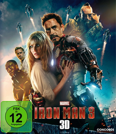 Iron Man 3 3D (3D blu-ray)