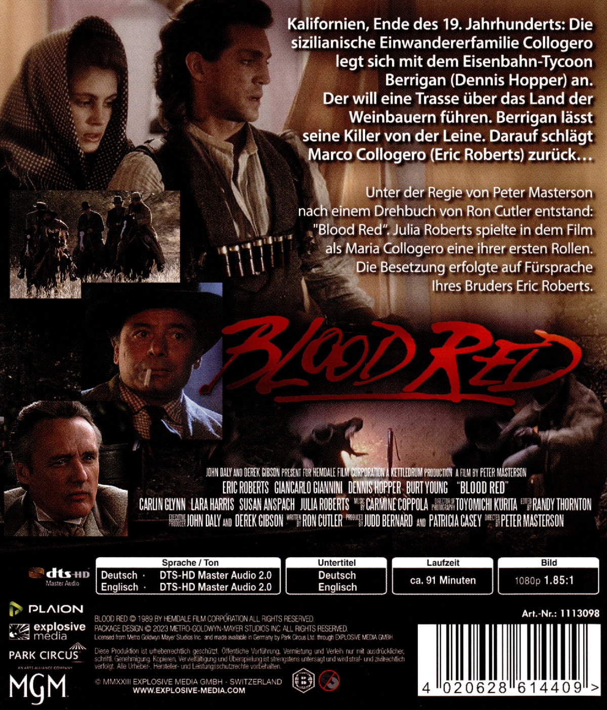 Blood Red - Stirb für Dein Land (blu-ray)