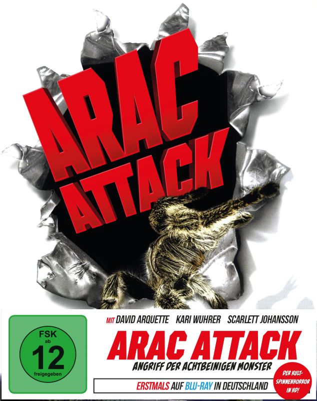 Arac Attack - Angriff der achtbeinigen Monster - Uncut Mediabook Edition  (DVD+blu-ray) (B)