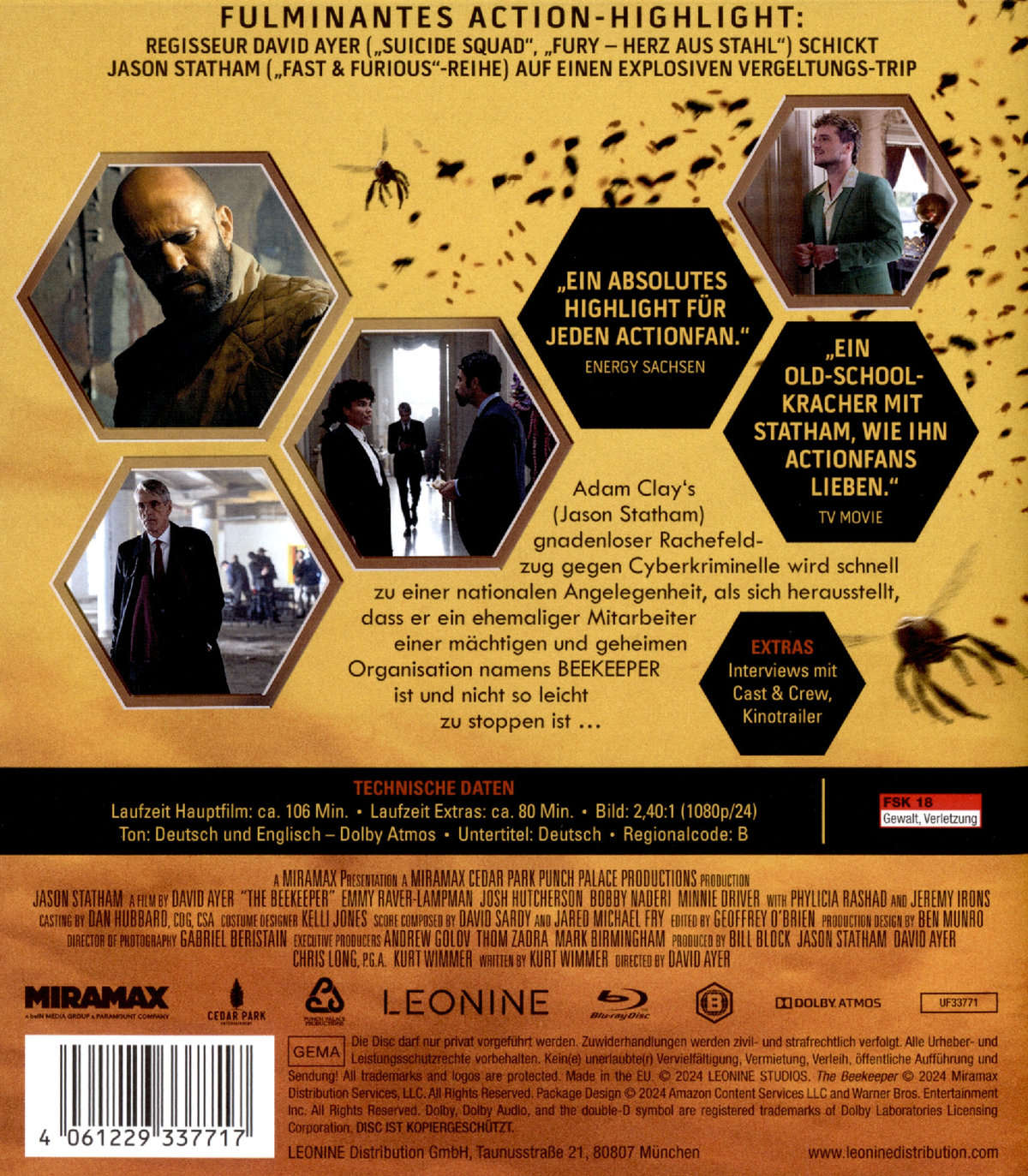 The Beekeeper  (Blu-ray Disc)