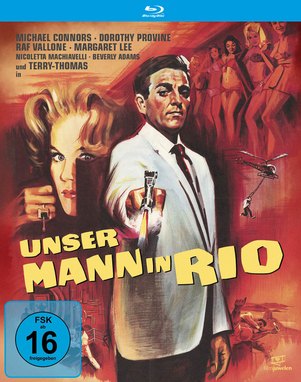 Unser Mann in Rio (blu-ray)