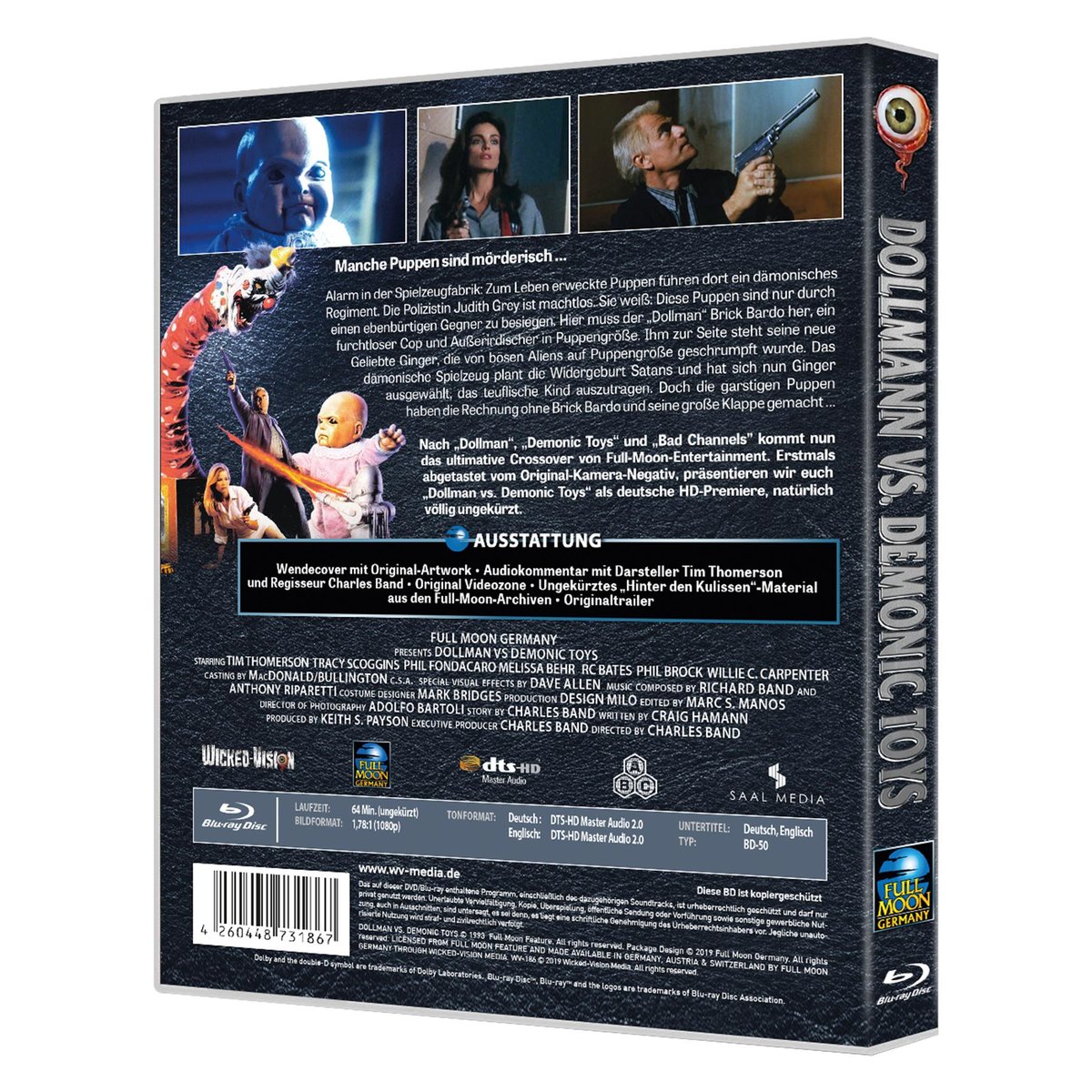 Dollman vs. Demonic Toys - Full Moon Classic Selection - Uncut (blu-ray)