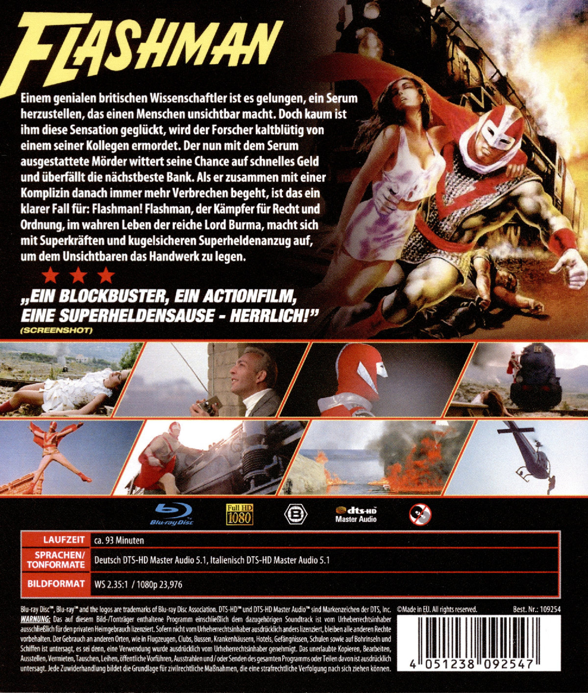 Flashman  (Blu-ray Disc)