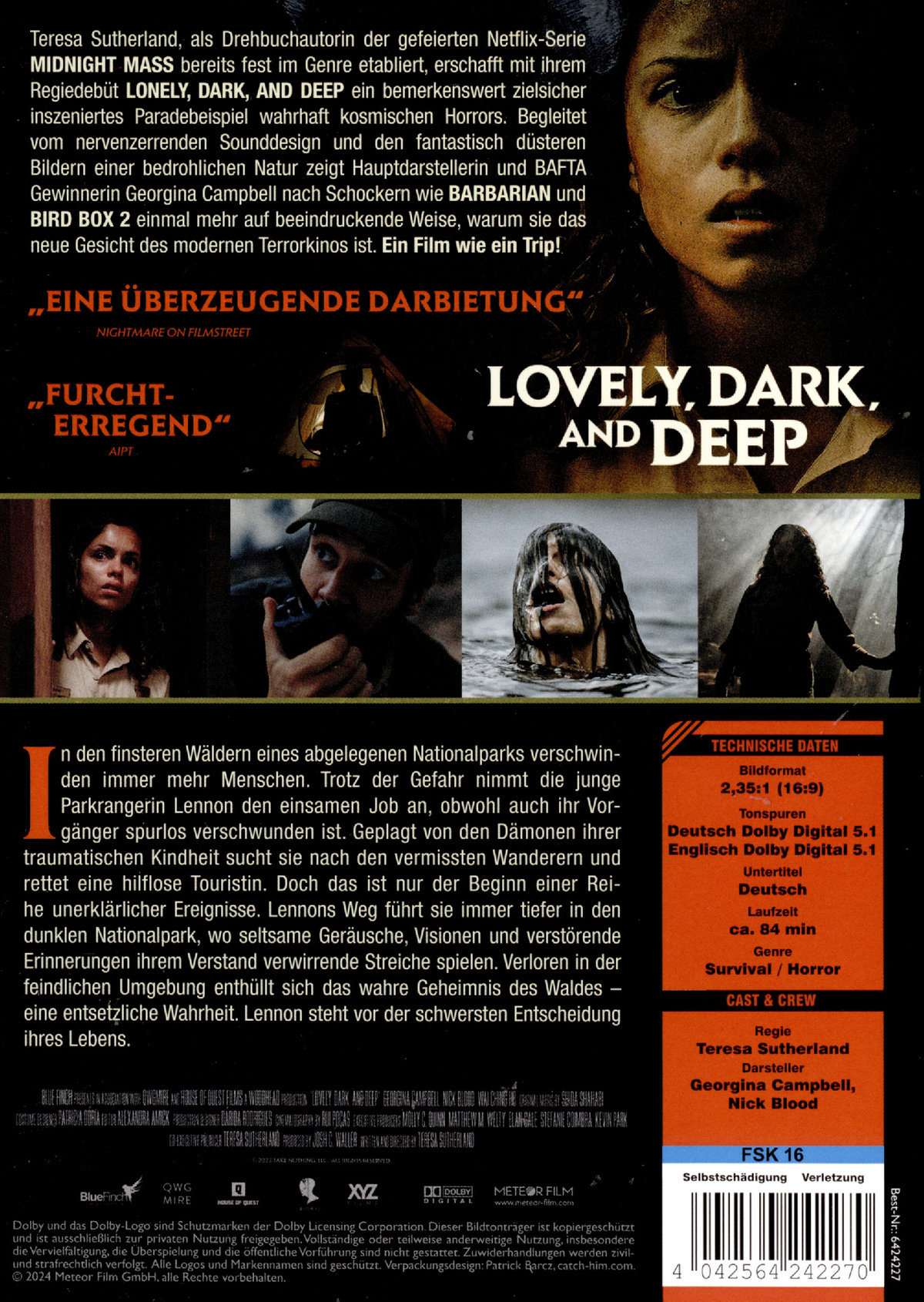 Lovely, Dark, and Deep  (DVD)