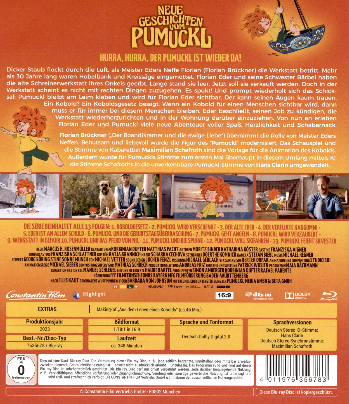 Neue Geschichten vom Pumuckl - Die Serie  [2  BRs]  (Blu-ray Disc)