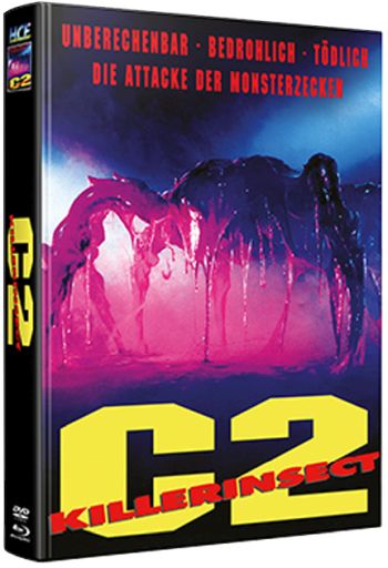 C2 - Killerinsect - Uncut Mediabook Edition  (DVD+blu-ray) (wattiert)