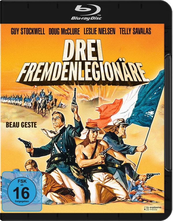 Drei Fremdenlegionäre (blu-ray)