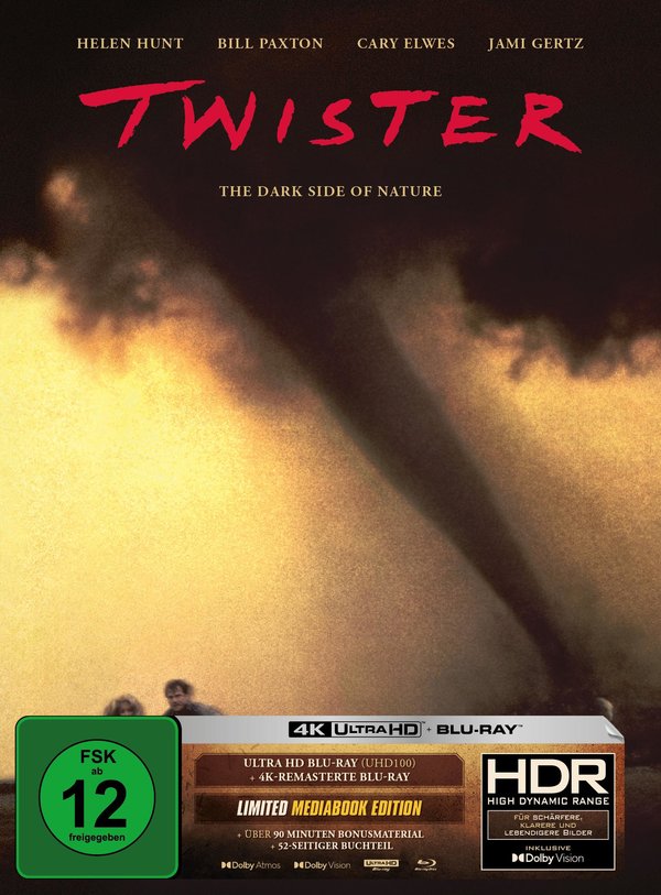 Twister - Uncut Mediabook Edition  (4K Ultra HD+blu-ray)