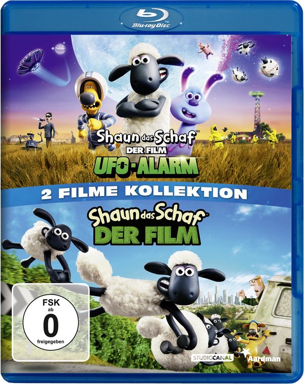 Shaun das Schaf - Der Film 1+2 (blu-ray)