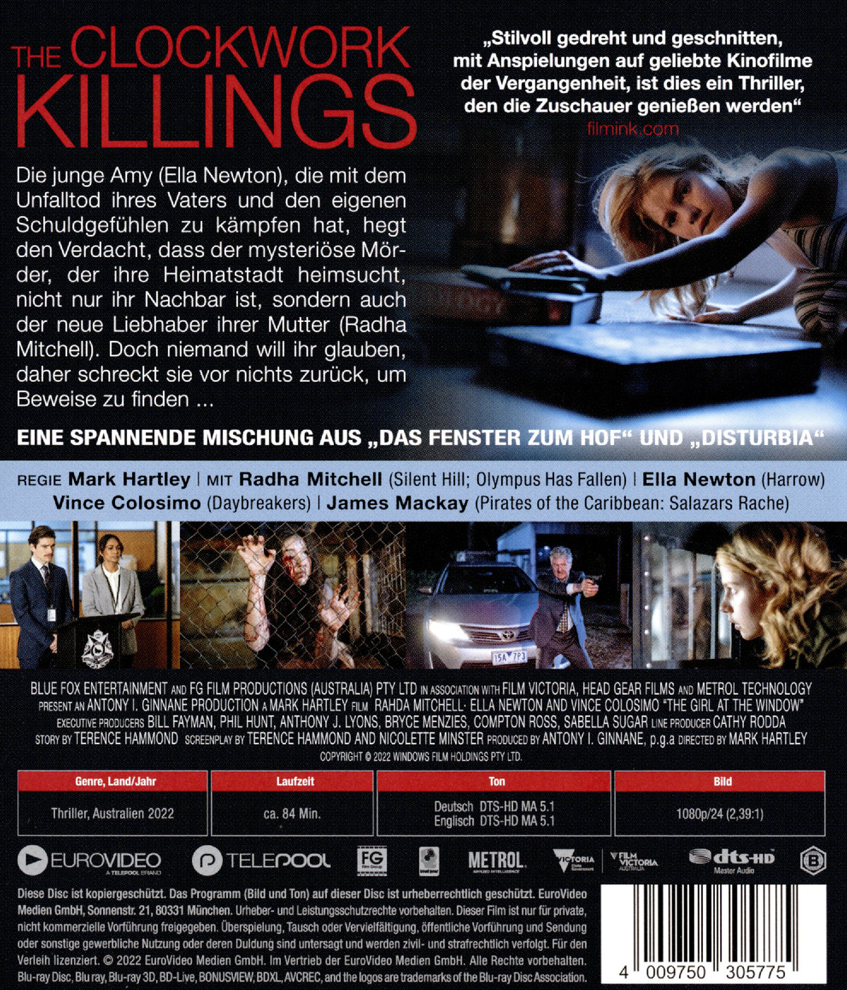 Clockwork Killings, The (blu-ray)