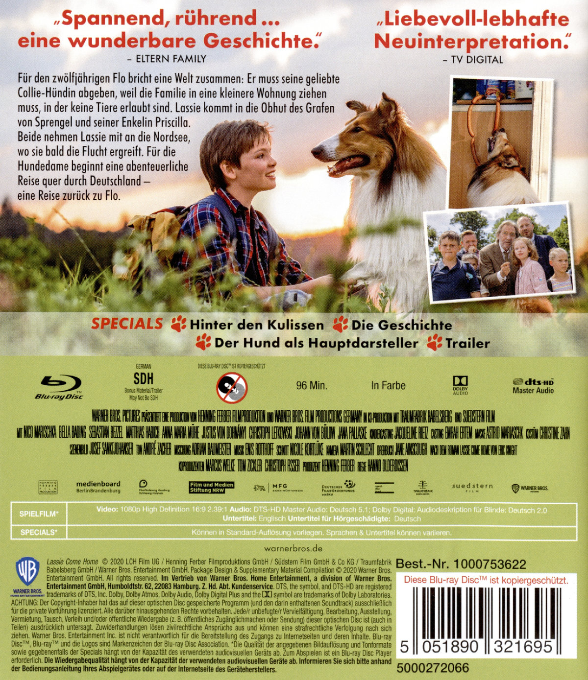 Lassie - Eine abenteuerliche Reise (blu-ray)