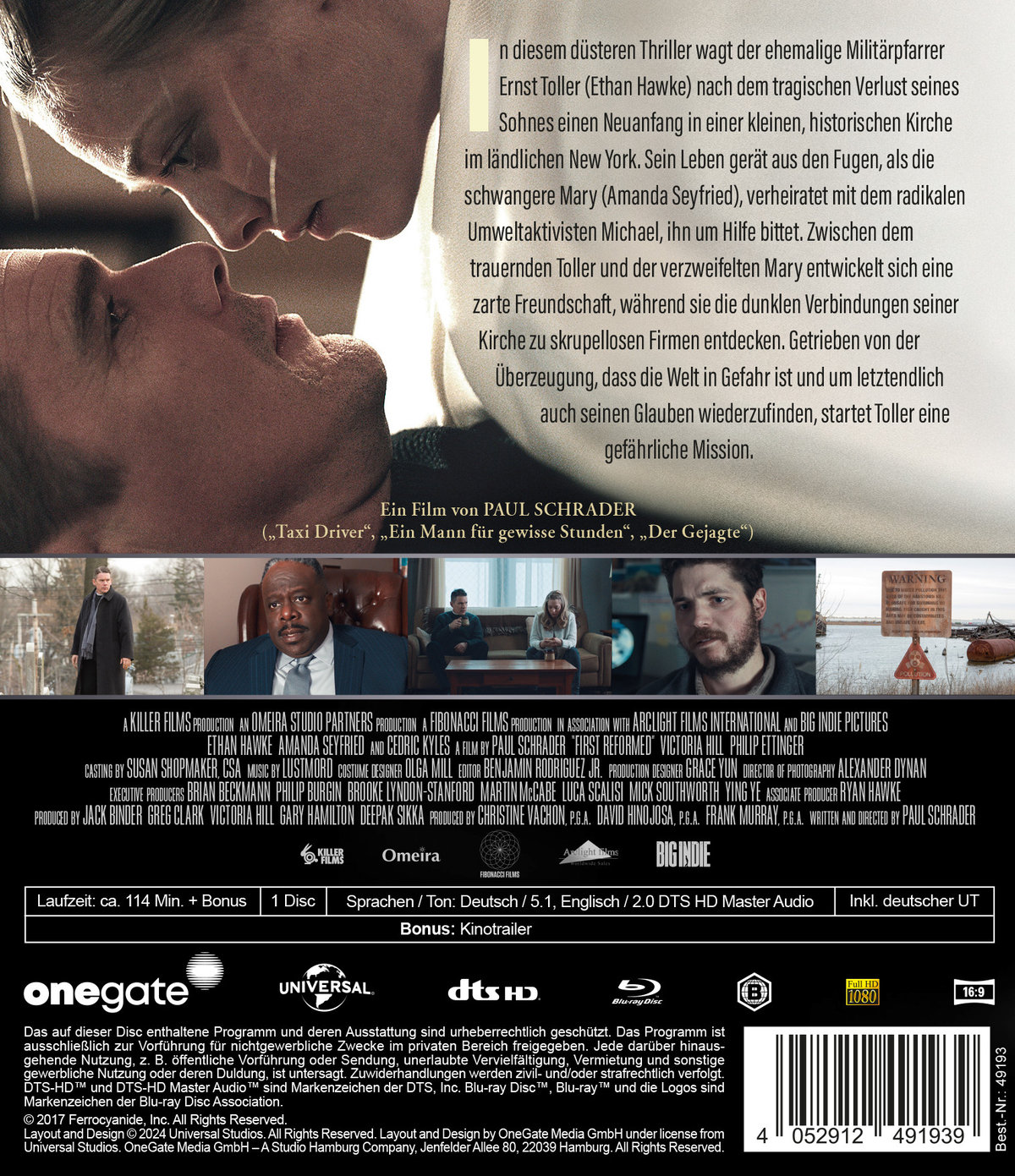 First Reformed  (Blu-ray Disc)