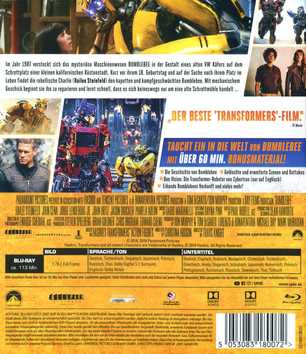 Bumblebee (blu-ray)