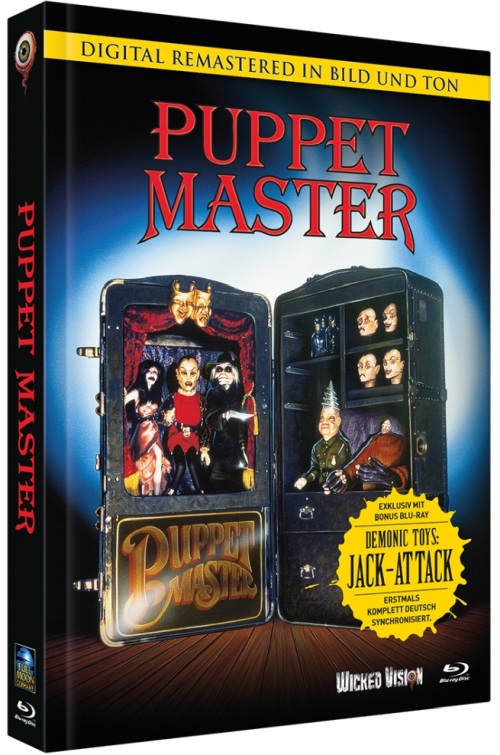 Puppet Master 1 - Unrated / Demonic Toys: Jack Attack - Uncut Mediabook Edition  (blu-ray) (B)