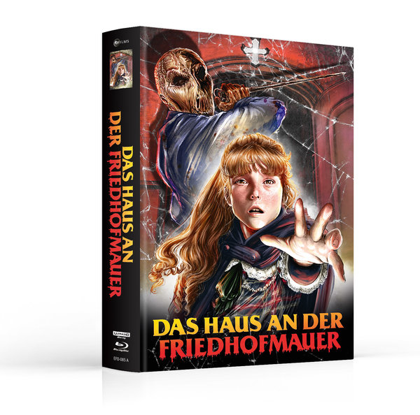 Haus an der Friedhofsmauer, Das - Uncut Mediabook Edition  (4K Ultra HD+blu-ray) (A)