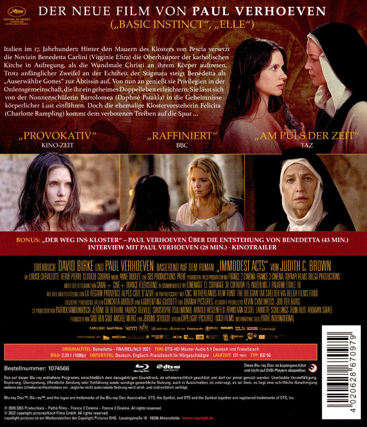 Benedetta (blu-ray)