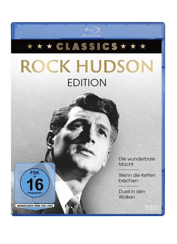 Rock Hudson Edition: Wunderbare Macht / Wenn die Ketten brechen / Duell in den Wolken (3 Filme auf 3 Blu-rays)  (Blu-ray Disc)