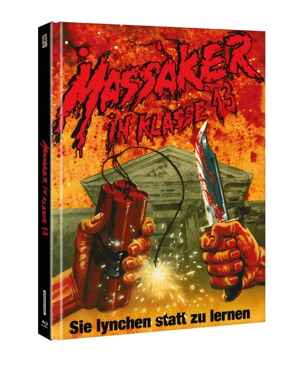 Massaker in Klasse 13 - Uncut Mediabook Edition  (blu-ray) (A)