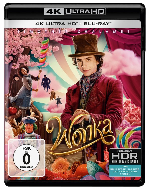 Wonka  (4K Ultra HD) (+ Blu-ray)