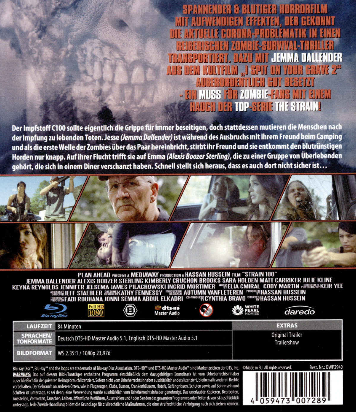 Strain 100 - The End of Days (blu-ray)