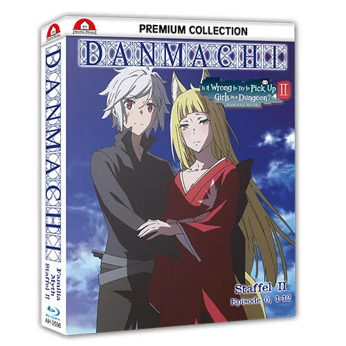 DanMachi - Is It Wrong to Try to Pick Up Girls in a Dungeon? - Staffel 2 - Gesamtausgabe  [4 BRs]  (Blu-ray Disc)