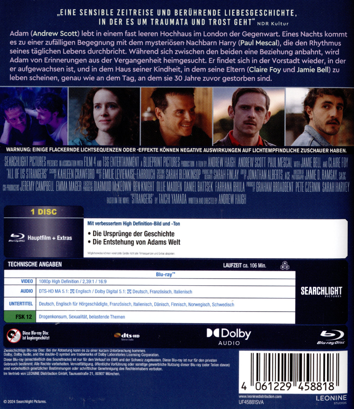 All of Us Strangers  (Blu-ray Disc)