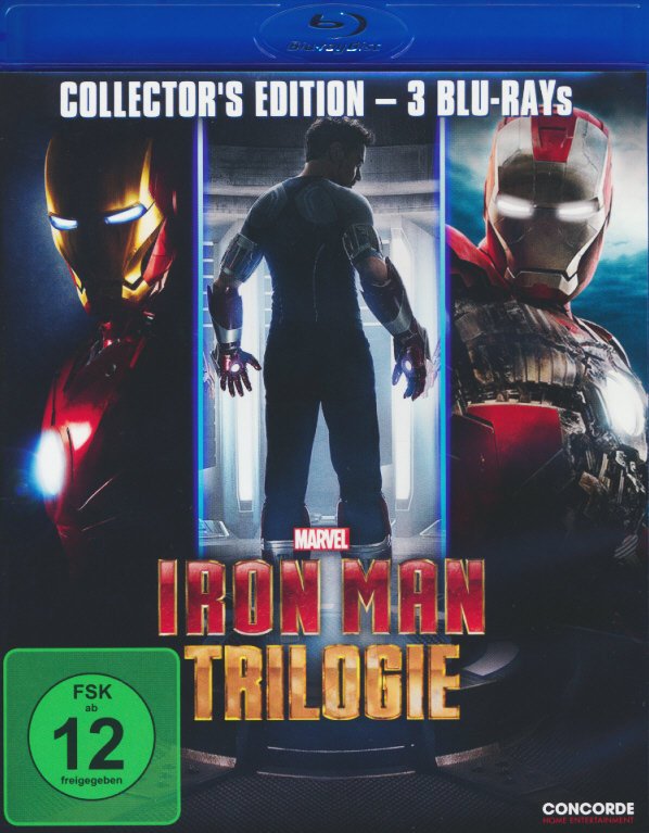 Iron Man Trilogie (blu-ray)