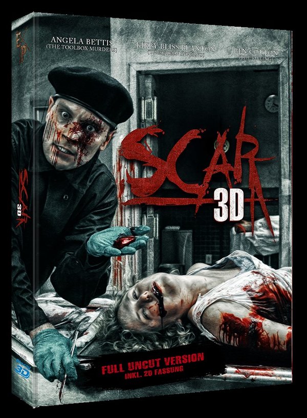 Scar 3D - Uncut Mediabook Edition  (3D/2D blu-ray) (B)