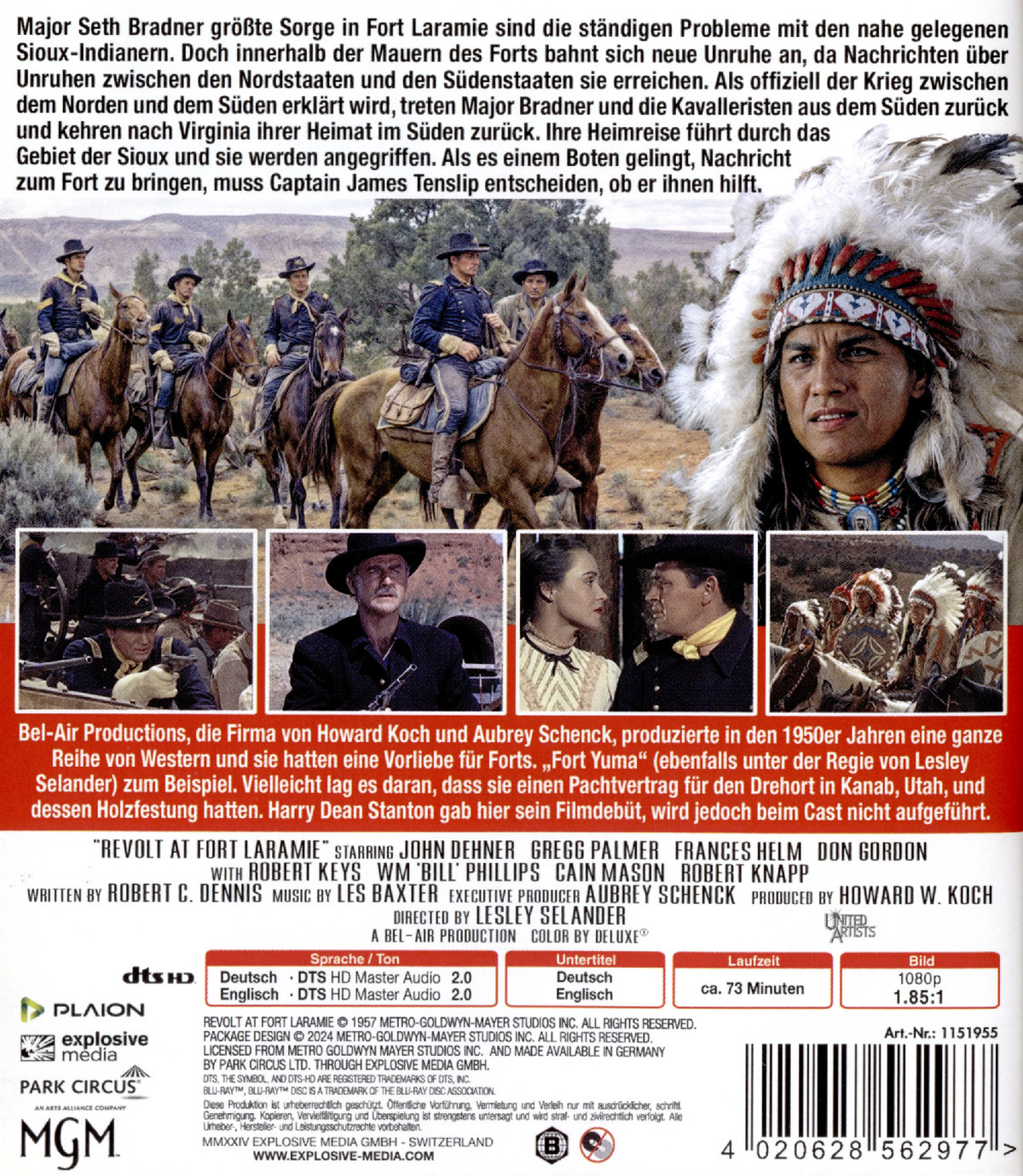 Fort Laramie  (Blu-ray Disc)