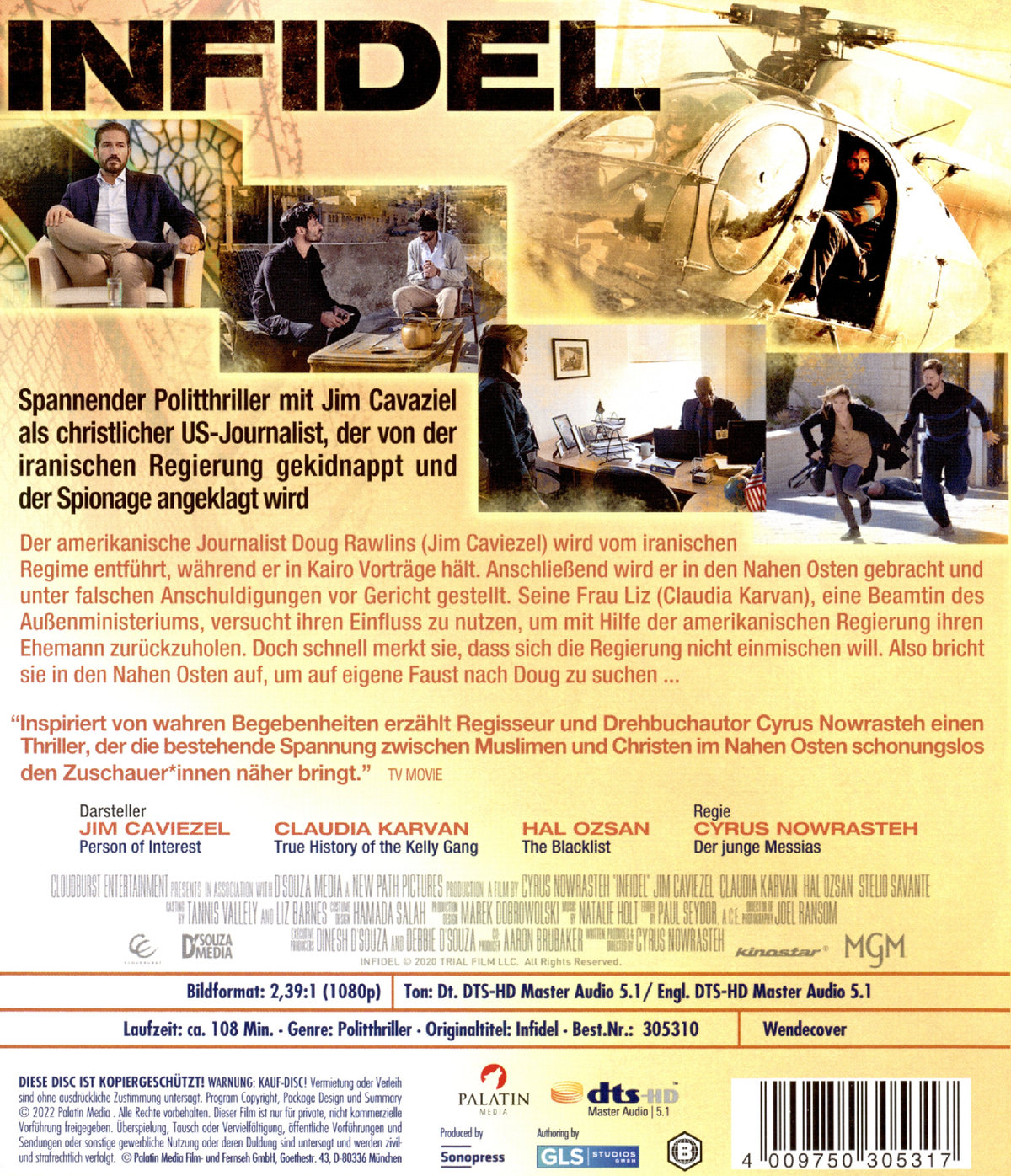 Infidel - Gefangener. Gläubiger. Kämpfer. (blu-ray)