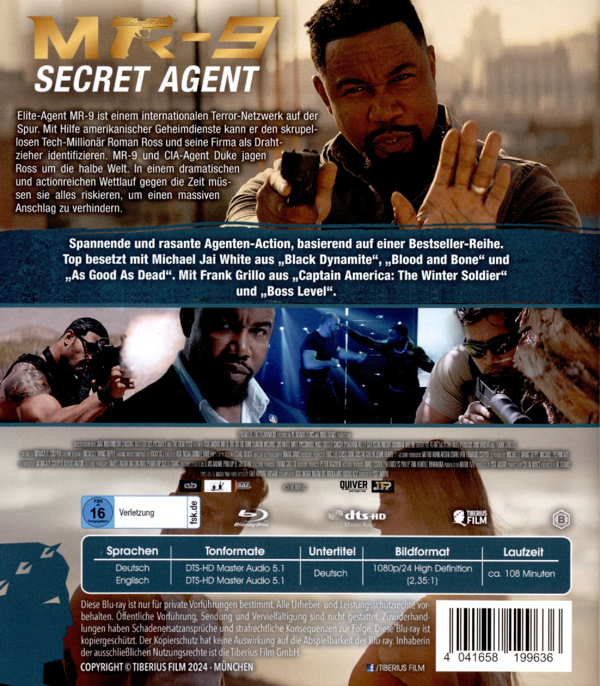 MR-9: Secret Agent  (Blu-ray Disc)