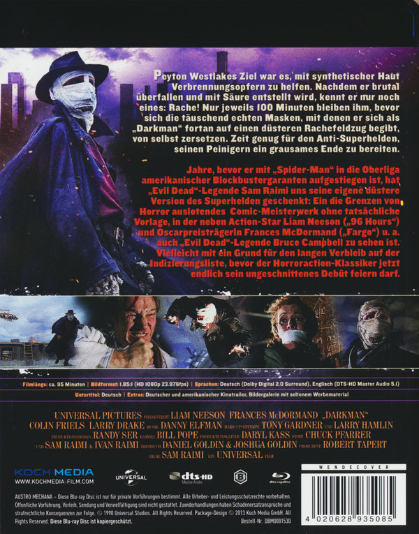 Darkman (blu-ray)