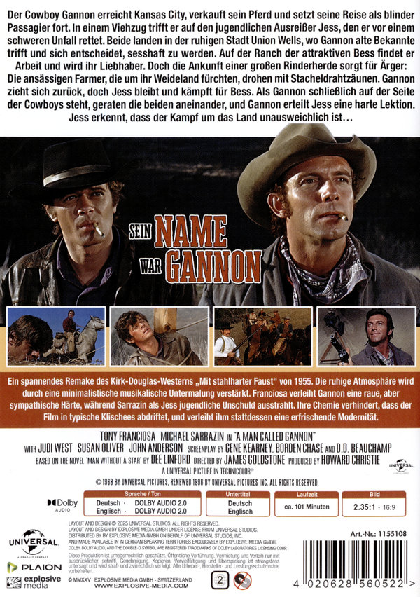 Sein Name war Gannon  (DVD)