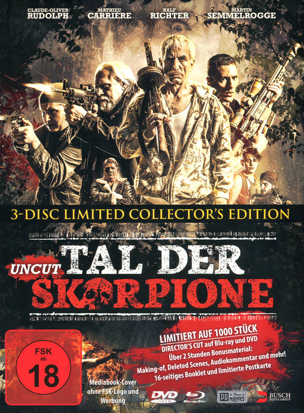 Tal der Skorpione - Uncut Mediabook Edition (DVD+blu-ray)