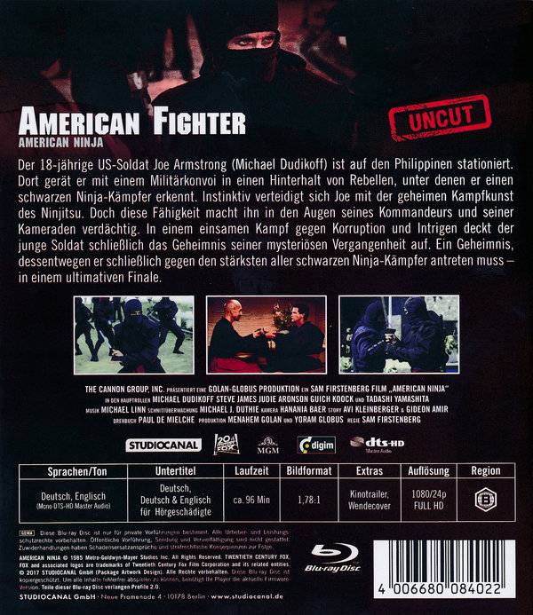 American Fighter (blu-ray)