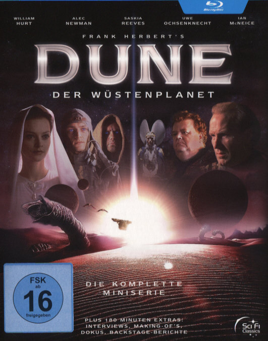 Dune - Der Wüstenplanet - Der TV-Mehrteiler (blu-ray)