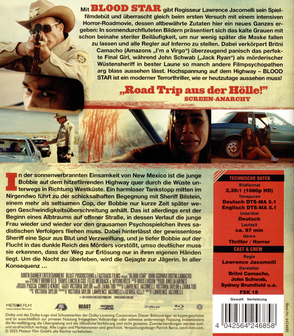 Blood Star: Gnadenlose Jagd  (Blu-ray Disc)