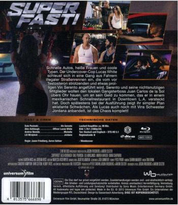 Superfast! (blu-ray)