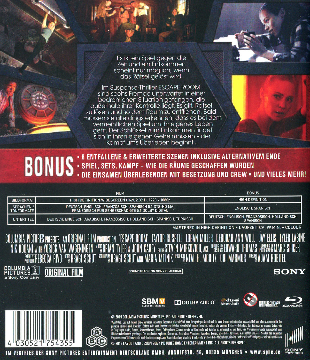 Escape Room (blu-ray)