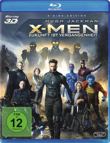 X-Men: Zukunft ist Vergangenheit 3D (3D blu-ray)