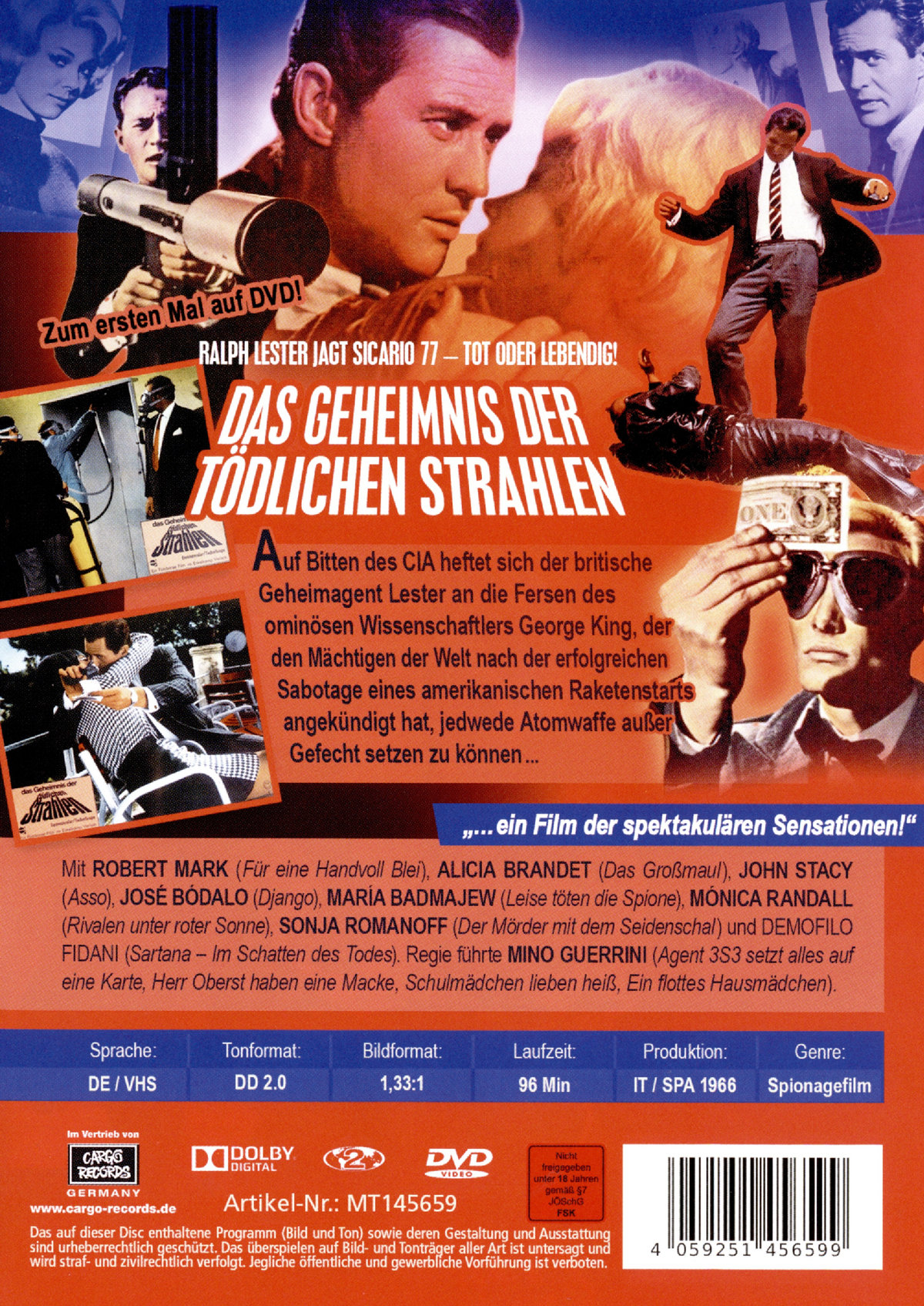 Sicario 77 - Das Geheimnis der tödlichen Strahlen